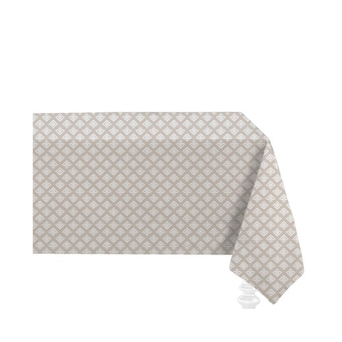 Mantel PVC Estampado Chateu Gray 150x250cm, ACTUEL.