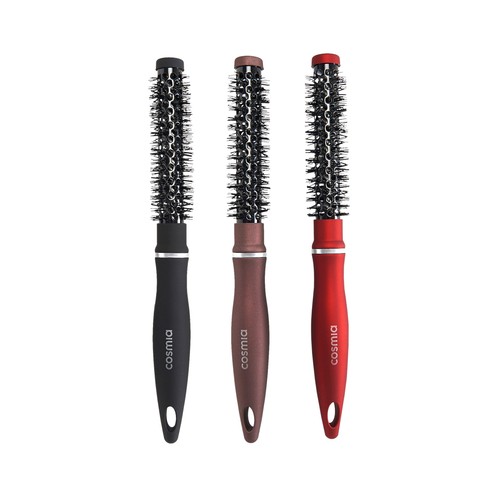 COSMIA Cepillo para cepillado de pelo corto o media melena con acción thermo cerámica COSMIA.