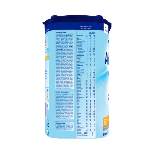 ALMIRÓN Leche (2) de continuación, a partir de 6 meses ALMIRÓN Advance Digest 800 g.