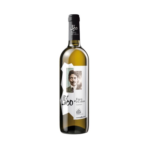 EL LOCO DE FINCA LA COLINA Vino blanco Verdejo con D.O. Rueda botella 75 cl.
