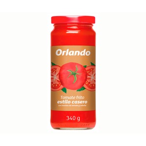 Imagen de ORLANDO Tomate frito casero en frasco de cristal 340 g.