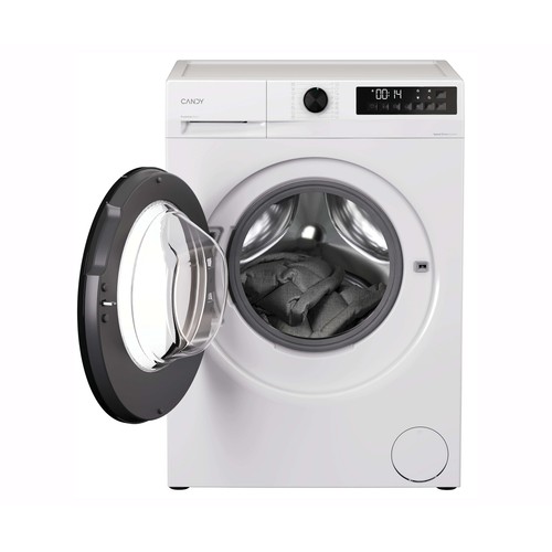 Lavadora CANDY GD 410B8-S PROWASH 300 10KG, color blanco, clasificación energética: A, 1400RPM, H: 85cm, A: 59,5cm, F: 60,1cm.
