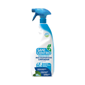 Imagen de SANICENTRO Limpiador multisuperficies desinfectante sin lejia, con aroma a aire fresco 750 ml.