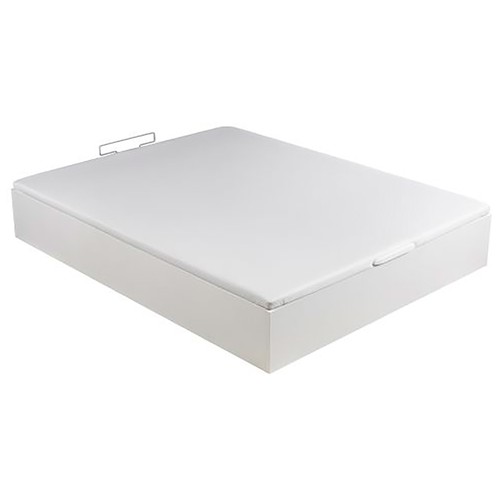 Canapé abatible, 90x200cm,color blanco, CONFORDES