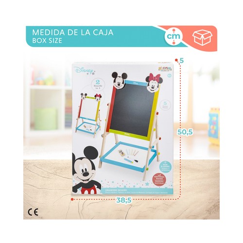 Pizarra Blanca/Negra con accesorio Woomax +4 Años, DISNEY