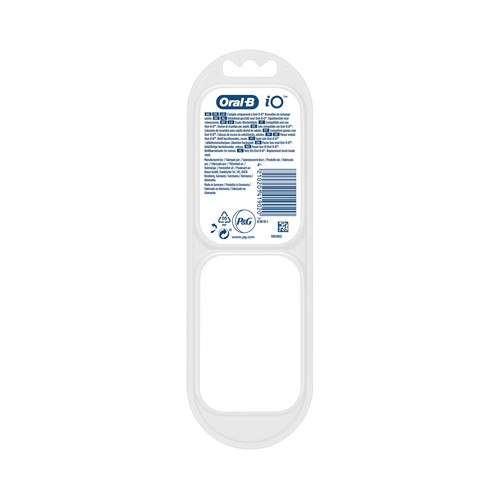 ORAL-B io gentle care Pack de 2 recambios para cepillo de dientes eléctrico Braun.
