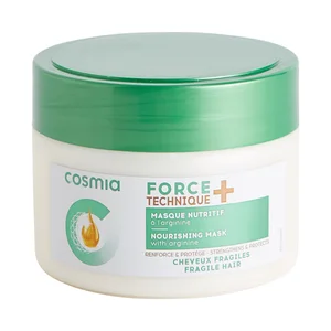COSMIA Mascarilla capilar nutritiva con Arginina, para cabellos frágiles COSMIA Technique force + 300 ml.