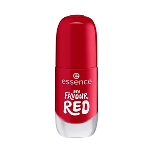 ESSENCE tono 14 My favour red rojo oscuro Esmalte de uñas en gel de larga duración.
