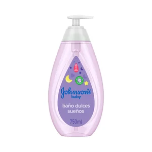 JOHNSON´S Dulces sueños Jabón líquido que relaja y ayuda a dormir a nuestro bebé 750 ml.