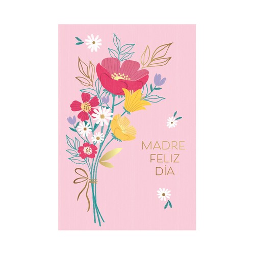 Tarjeta felicitación Feliz día de la Madre, modelos surtidos, DRAEGER