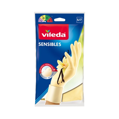 VILEDA Guantes Sensibles VILEDA Talla S 1 par.