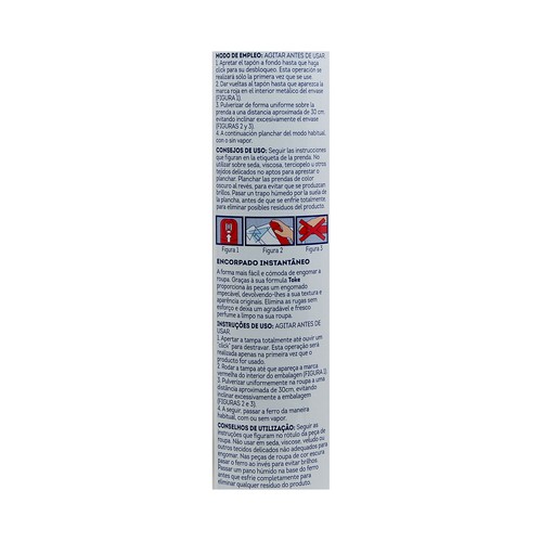 TOKE Apresto quita arrugas en aerosol TOKE APRESTO 500 ml.