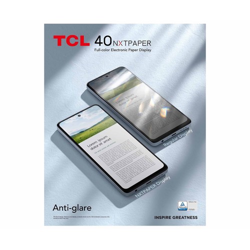 TCL 40 NXTPAPER 4G Opalescent, 256GB + 8GB Ram, Móvil 15,2cm (6,78").