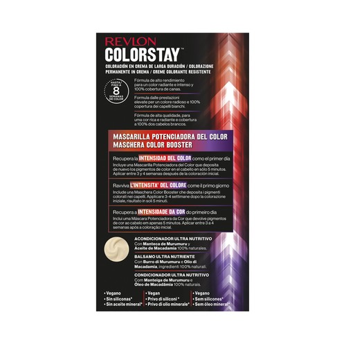 REVLON Colorstay permanente tono 3 Castaño oscuro.