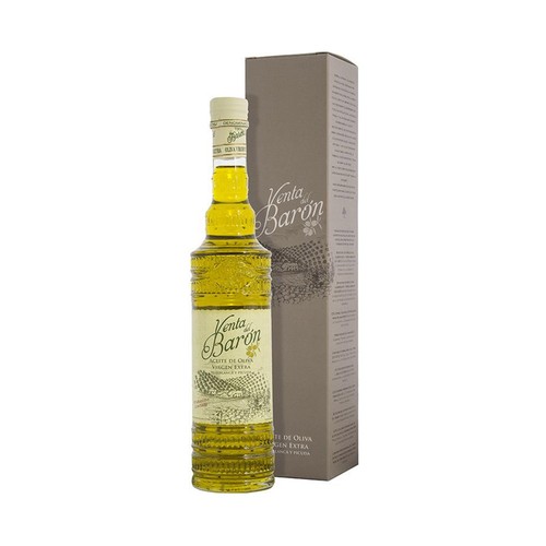 VENTA DEL BARÓN Aceite de oliva virgen extra D.O.P Priego botella de 500 ml.