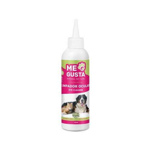 NATURAL PET CARE ME GUSTA Limpiador ocular para perros y gatos 125 ml.