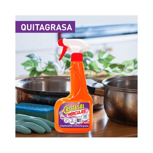 CRISTASOL Quita grasas Hércules 545 ml.