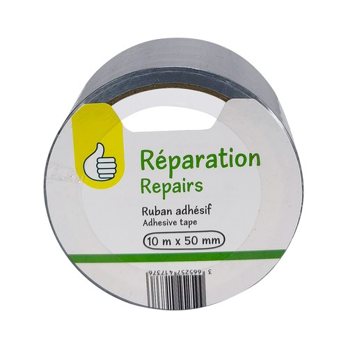 Cinta de reparación americana, 10m x 50mm.