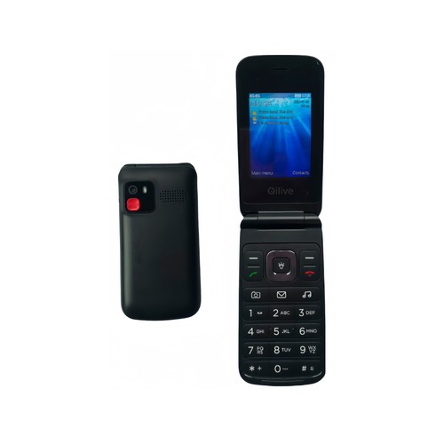 Teléfono QILIVE Comfort Flip  2.4"" 4G USB C.