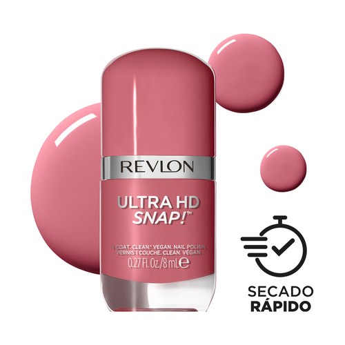 REVLON Ultra hd snap! tono 032 Birthday suit Esmalte de uñas de secado rápido.