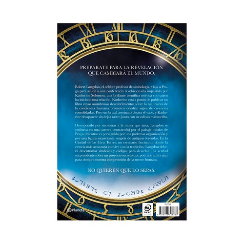 El último secreto, Dan Brown, LOGISTA.