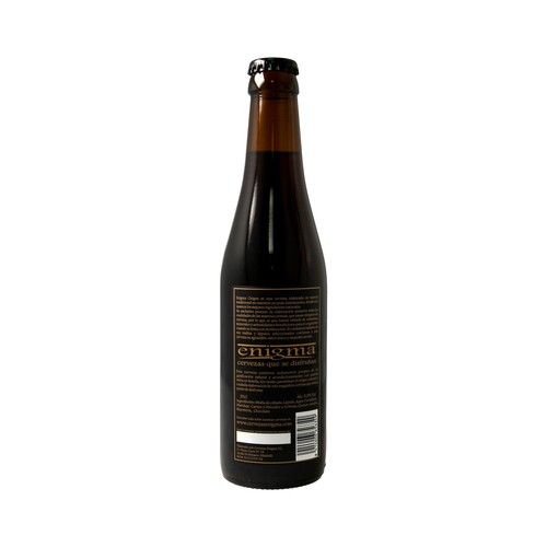ENIGMA COMPLUTUM Cerveza artesana Madrid triple malta 33 cl.