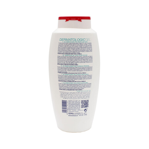 PHARMA LINE Gel para baño o ducha, especial pieles atópicas o muy secas PHARMA LINE 750 ml.