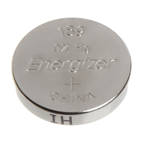 Pack de 2 pilas de botón alcalinas LR54, 189, 1,5V, ENERGIZER.
