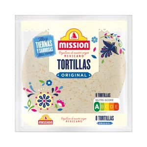 MISSION Tortilla de trigo original mexicana MISSION 320 g.