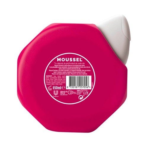 MOUSSEL Classique Gel de baño o ducha con pH neutro 650 ml.