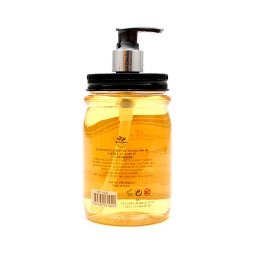 BECASAN NATURE Jabón de manos líquido con vainilla y karite BECASAN NATURE 500 ml.