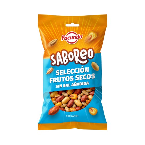 FACUNDO Saboreo. Cocktail de frutos secos sin sal añadida - 150 g.