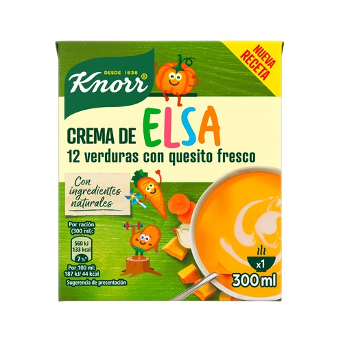 KNORR Crema líquida Elsa 300 ml.