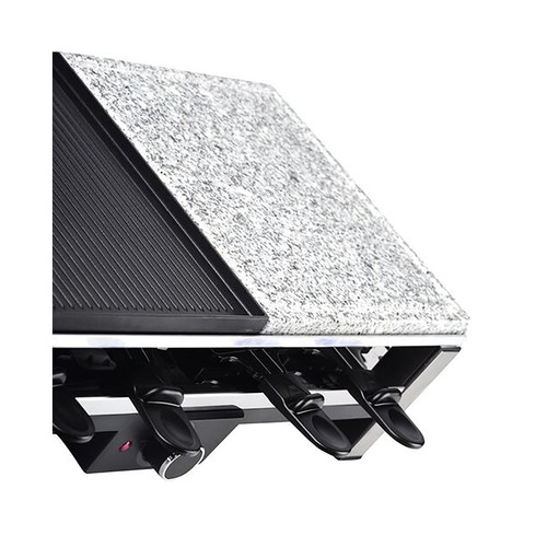Grill raclette QILIVE Q.5642, 2000W, 8 personas, termostato.