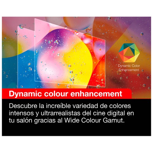 Televisión 190,5 cm (75") LED TCL 75P635 4K, HDR10, SMART TV, WIFI, BLUETOOTH, TDT T2, USB reproductor, 3HDMI, 60HZ.