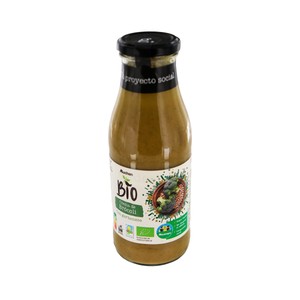 Imagen de ALCAMPO CULTIVAMOS LO BUENO ECOLÓGICO Bio Crema de brócoli y garbanzos ecológica bote 500 ml.