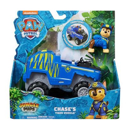 Vehículo y figura con temática de la jungla - Patrulla Canina Paw Patrol, modelos surtidos, SPIN MASTER.