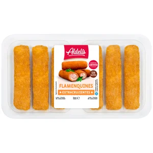 ALDELÍS Flamenquines de pavo y queso fundido 255 g.