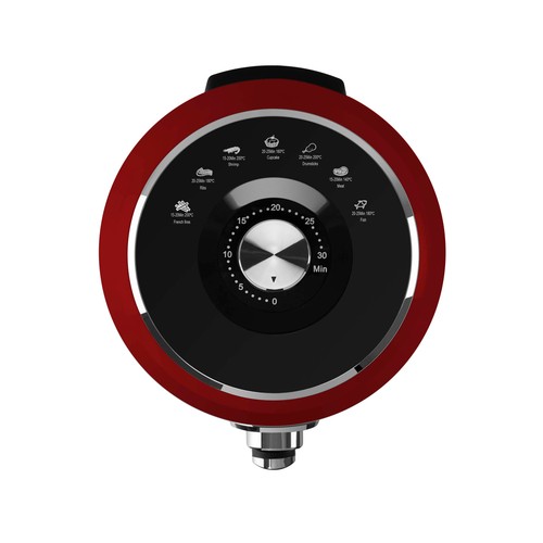 Freidora de aire, 3,5L, 1400W, ORBEGOZO FDA 3520, temporizador, termostato.