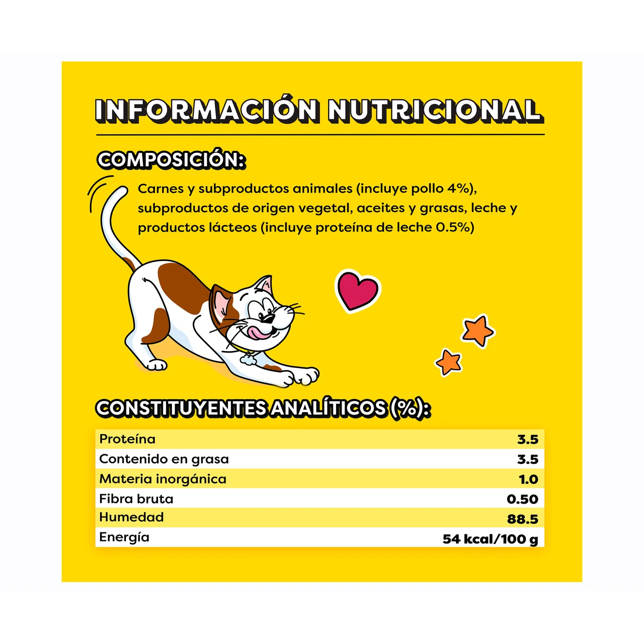 Snacks de gato pollo 4 x 10 gr.