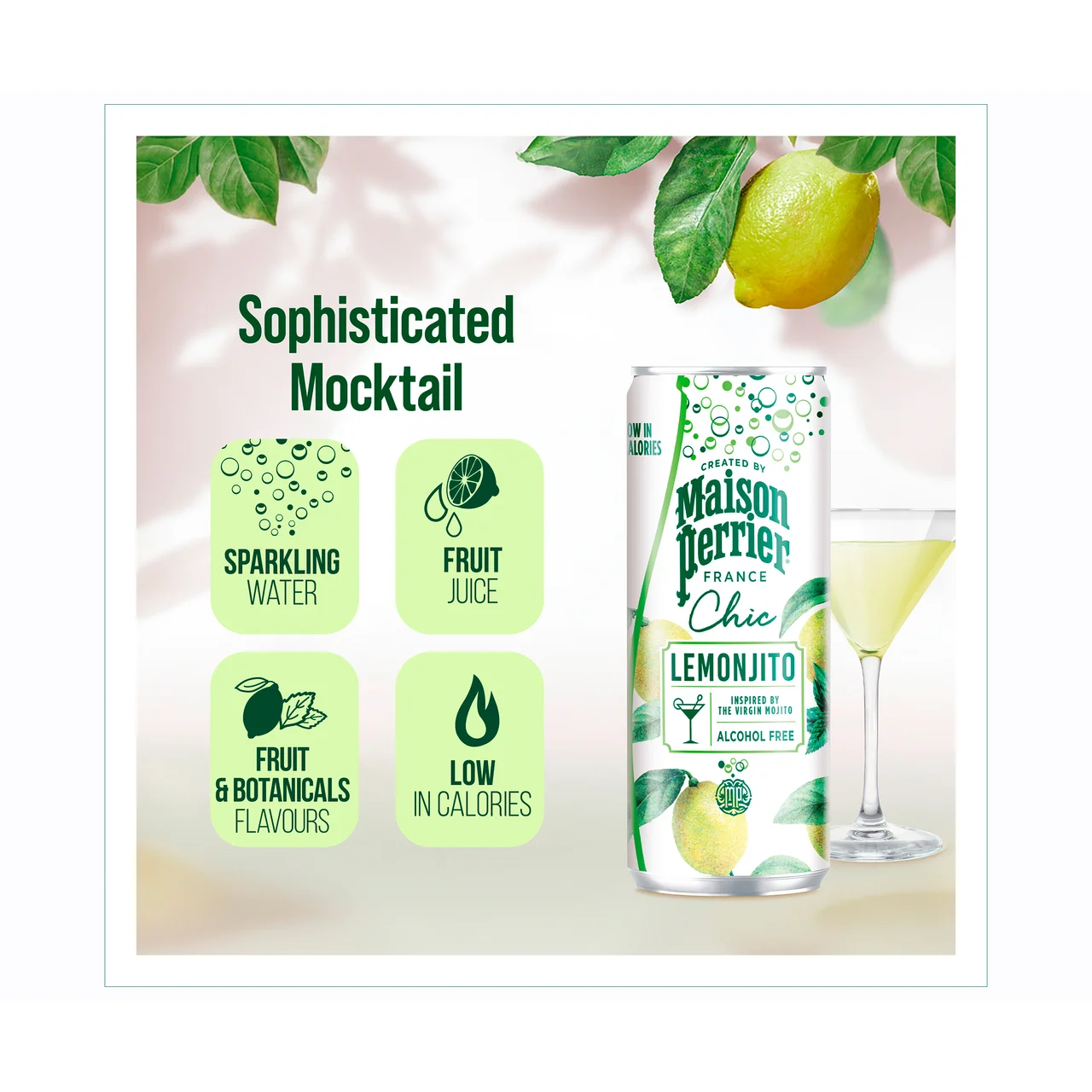 Chic Lemonjito lata 25 cl.