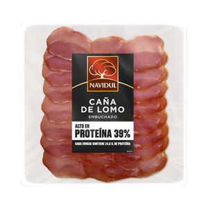 NAVIDUL Caña de lomo embuchado cortado en lonchas 63 g.