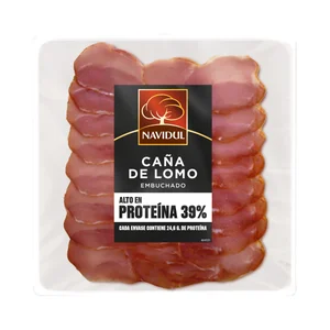 NAVIDUL Caña de lomo embuchado cortado en lonchas 63 g.