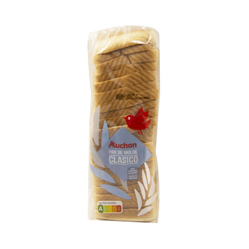 Pan de molde clásico con corteza PRODUCTO ALCAMPO 600 g.