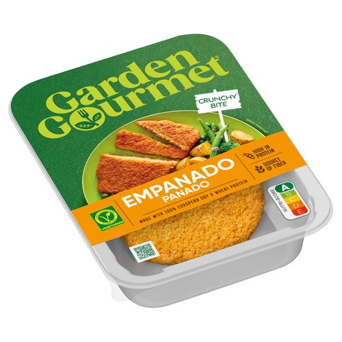 GARDEN GOURMET Empanados a base de soja y proteínas vegetales 2 x 90 g.