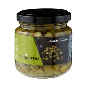 PRODUCTO ALCAMPO Collection Alcaparras ácidas en vinagre 80 g.