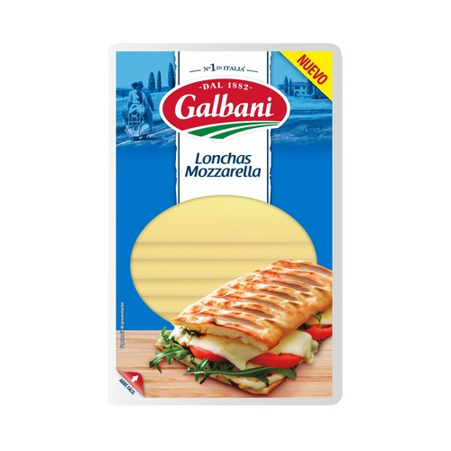 GALBANI Queso mozzarella en lonchas100 g.