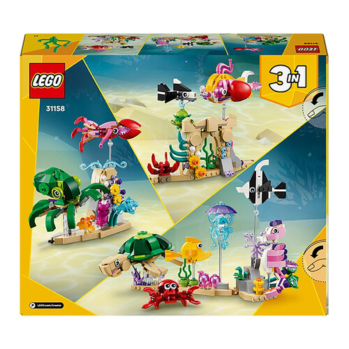 LEGO animales marinos 31158 .