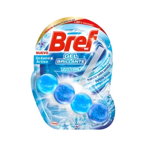 BREF Pastillas Océano Artico Todo en 1 BREF GEL BRILLANTE 42 g.