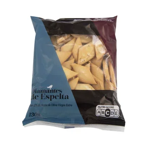 ALCAMPO GOURMET Diamantes de espelta 130 g.